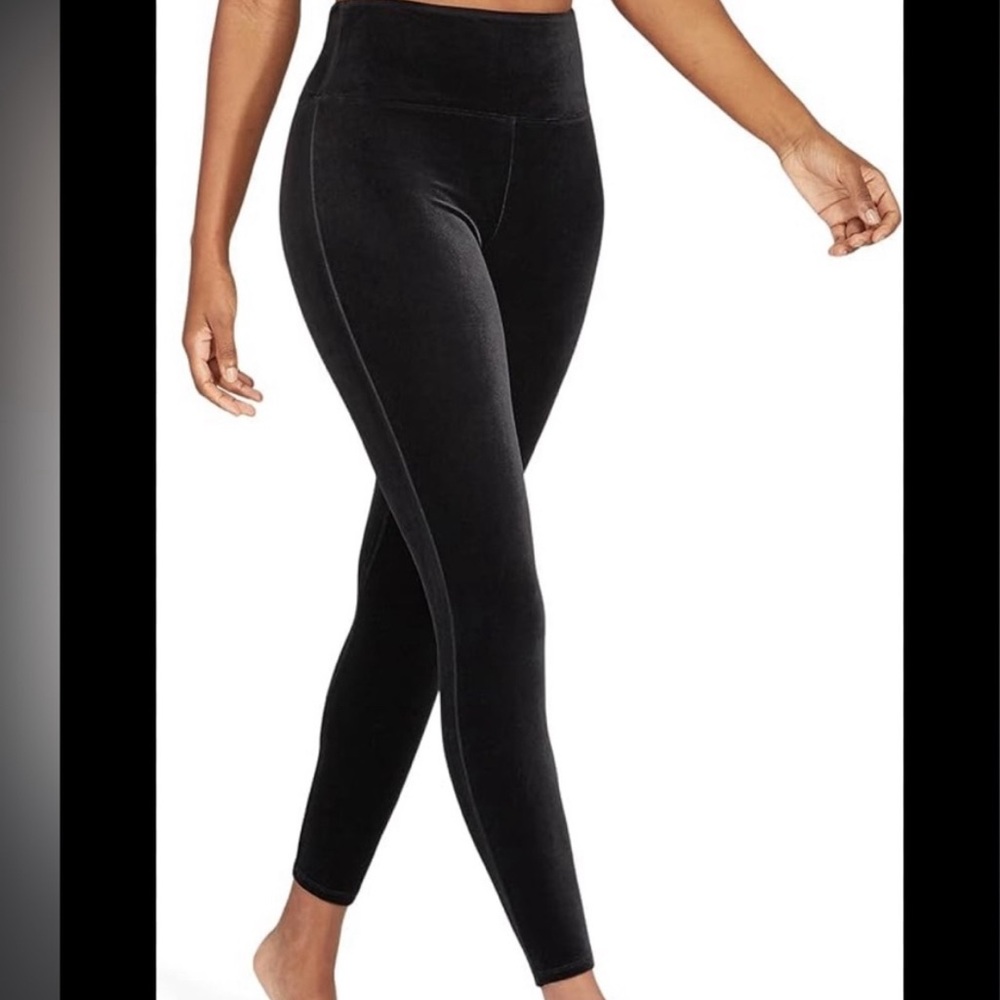 SPANX velvet black legging s
